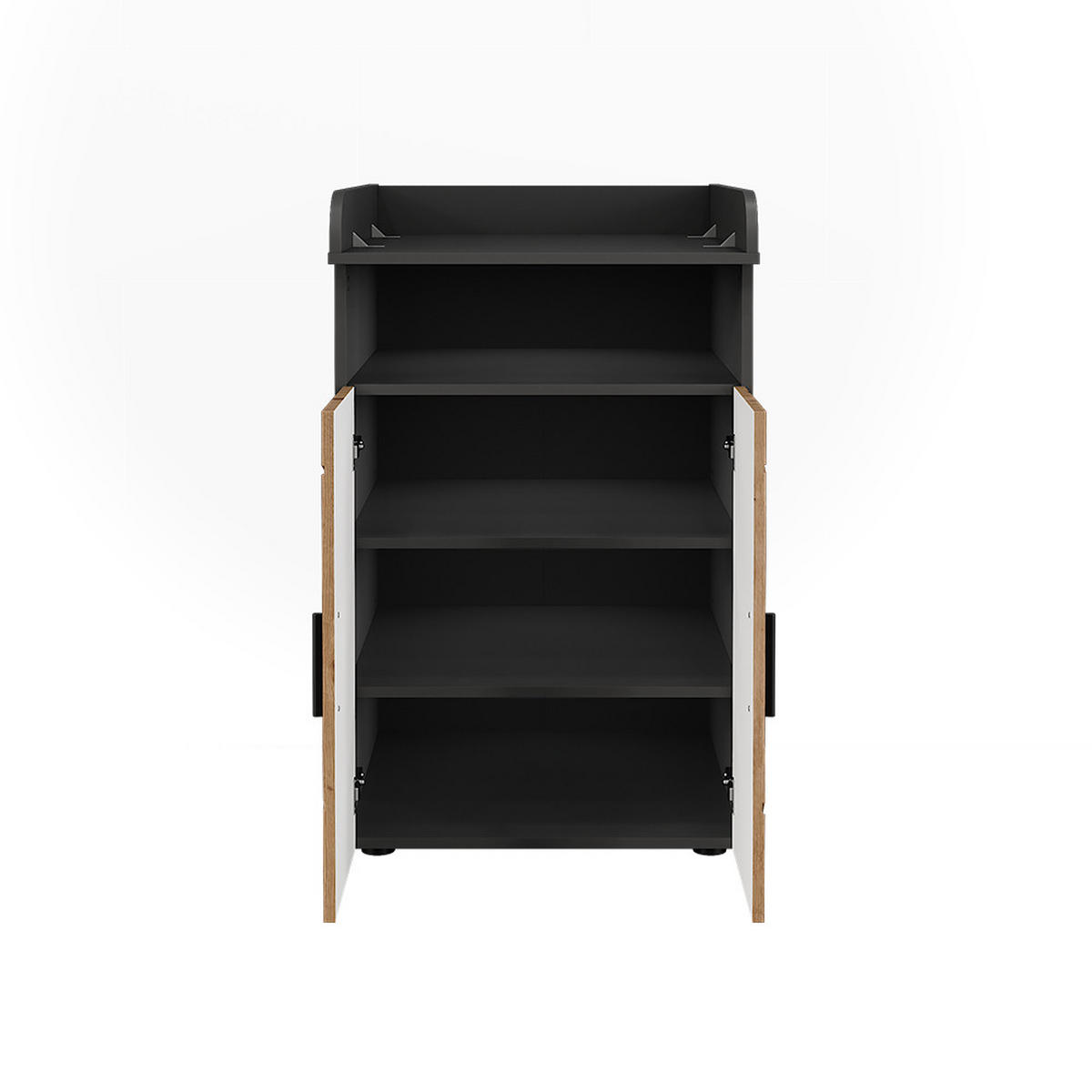 PŘEBALOVACÍ PULT Irma Antracit/Artisan - antracitová/dub artisan, kompozitní dřevo (60/97/68.1cm) - Vicco