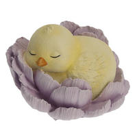 DEKOFIGUR Chickybow - Hellgelb, Kunststoff (11/8.5/10cm) - home&you