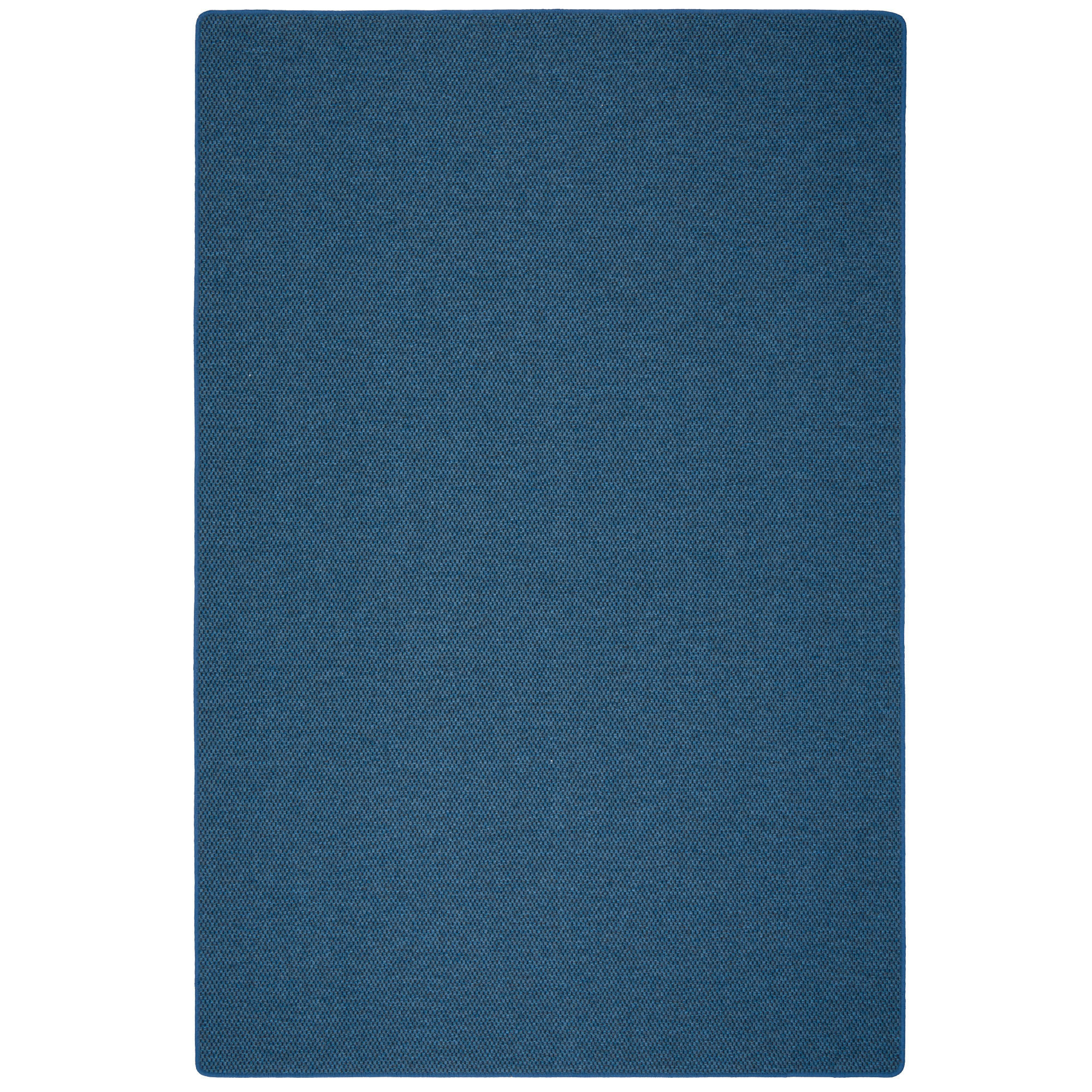 FLACHGEWEBE NATUR TEPPICH BENTZON - Blau, Textil (80/200cm) - Snapstyle
