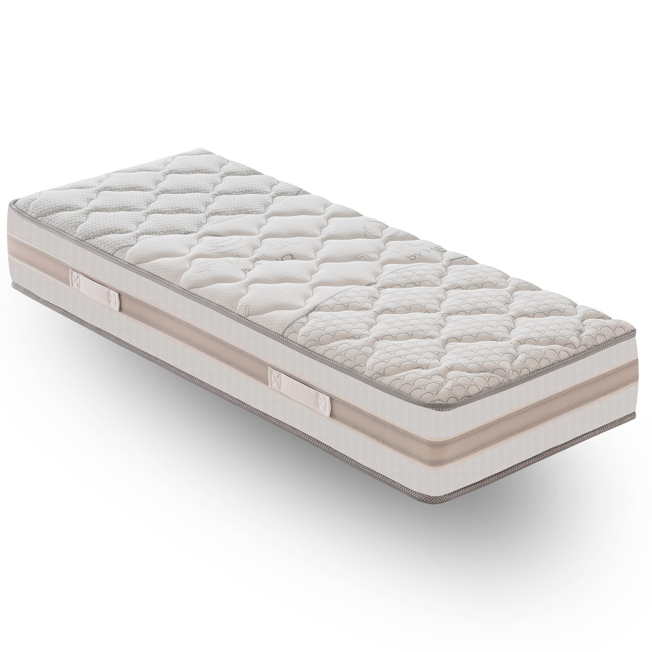 iLoveSleep Taschenfederkernmatratze Weiß 90x190 cm