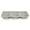MUFFINFORM Silikon 26/17/3 cm - Hellgrau, Kunststoff (17/3/26cm) - Kinvara