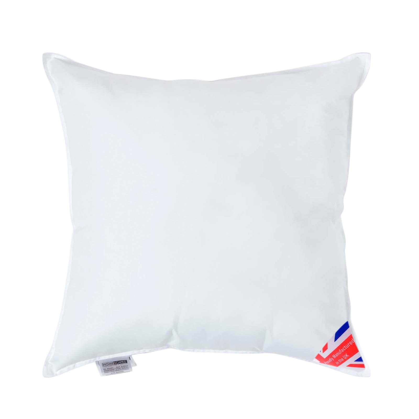 FÜLLKISSEN 55/55 cm – Super-Mikrofaser - Weiß, Textil (55/55cm) - Homescapes