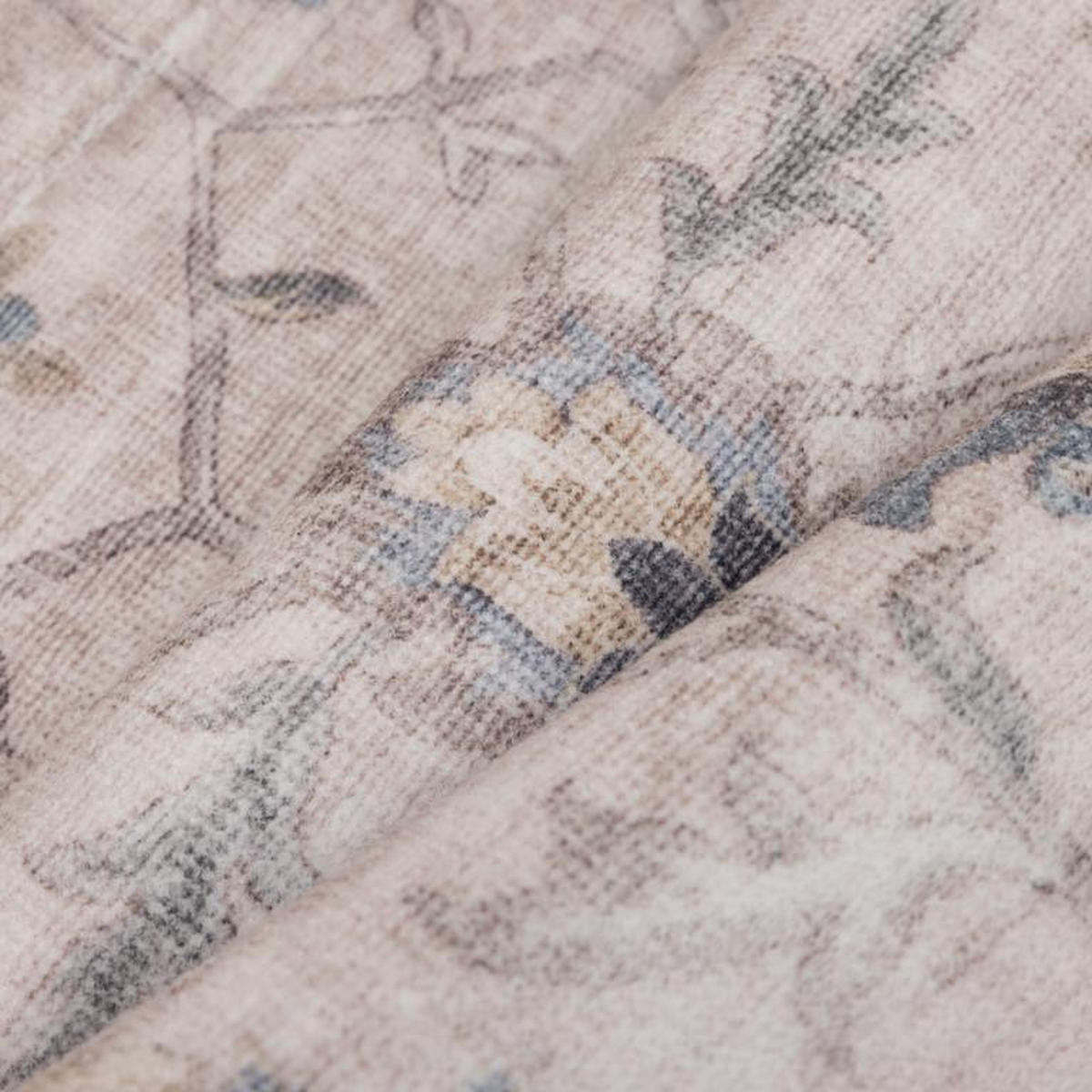 DESIGNTEPPICH Aria Beige/Blau 200x290 cm - Multicolor, Textil (200/290cm) - Vercai Rugs