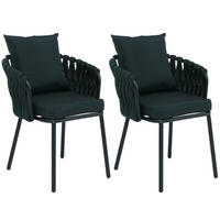 JEDÁLENSKÁ stolička Zelená - zelená, kov (56/71/57cm) - MCW