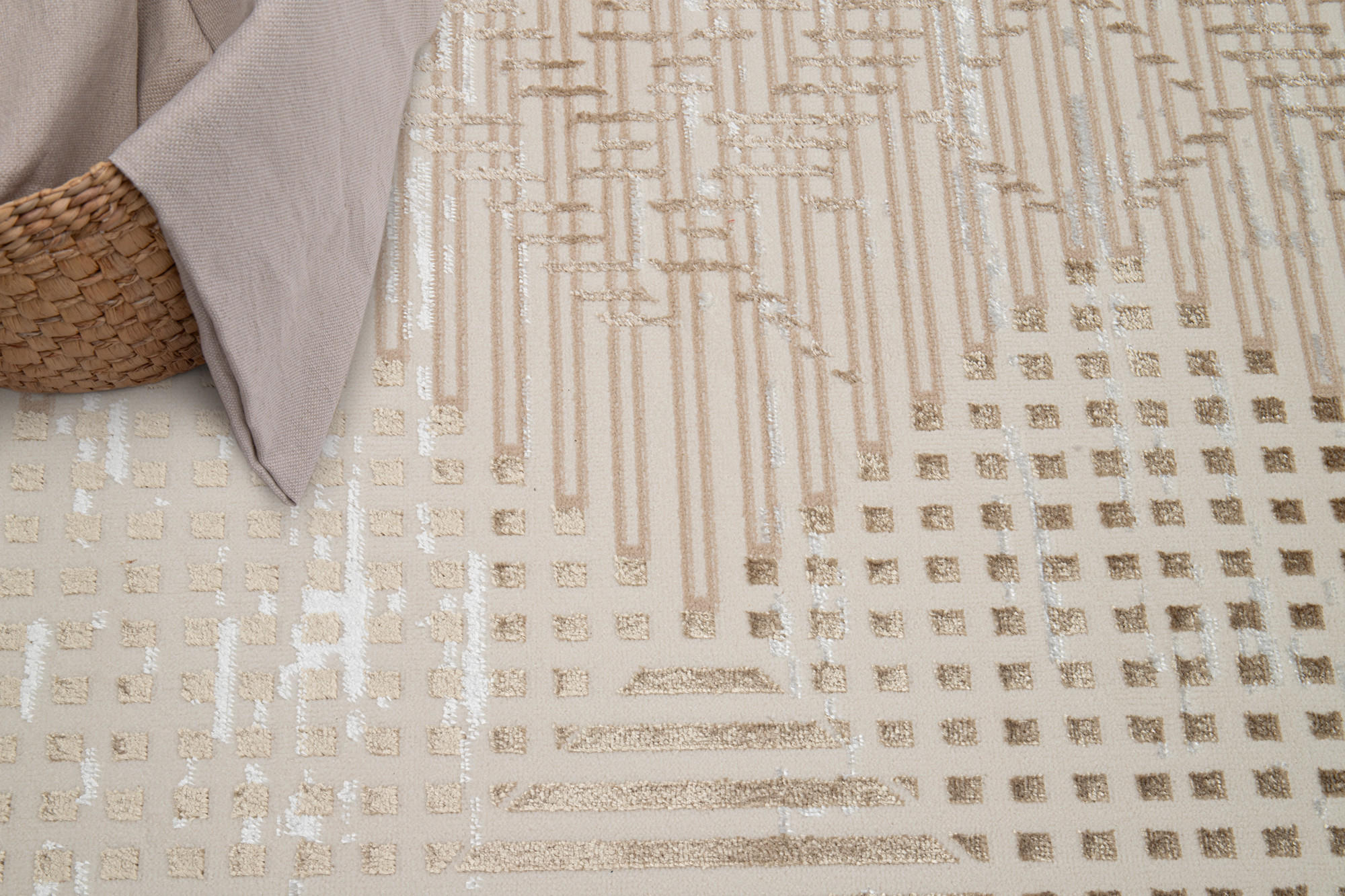 Thumbnail - Tapiso Teppich, Braun, Textil, 120x170 cm, Teppiche & Böden, Teppiche