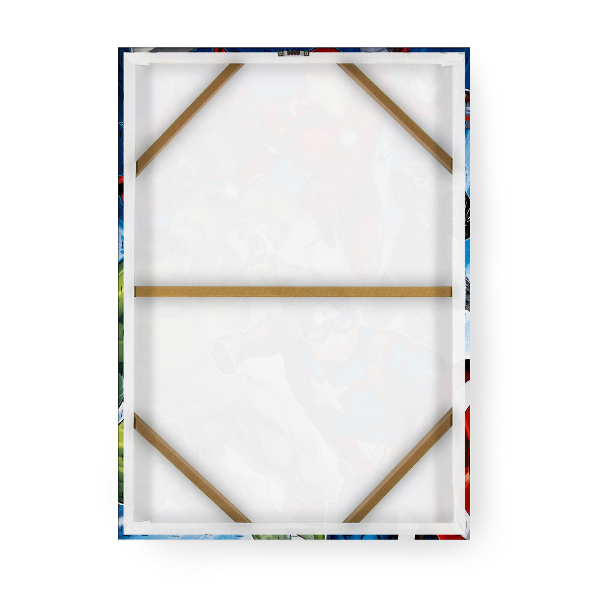 LEINWANDBILD Marvel The Avengers - Leinwand 50x70cm - Multicolor, Holzwerkstoff (70/50cm) - Marvel