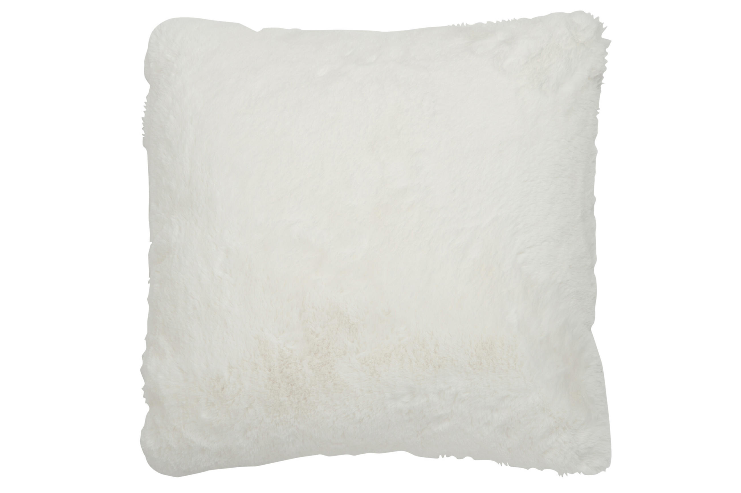 KISSEN CUTIE - Plüsch - Weiß - Weiß, Textil (45/45cm) - J-Line