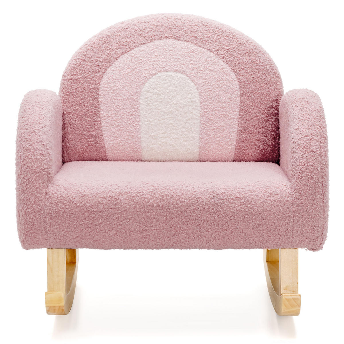 KINDERSOFA 51cm Pink - Pink, Holz (50/51/51cm) - COSTWAY