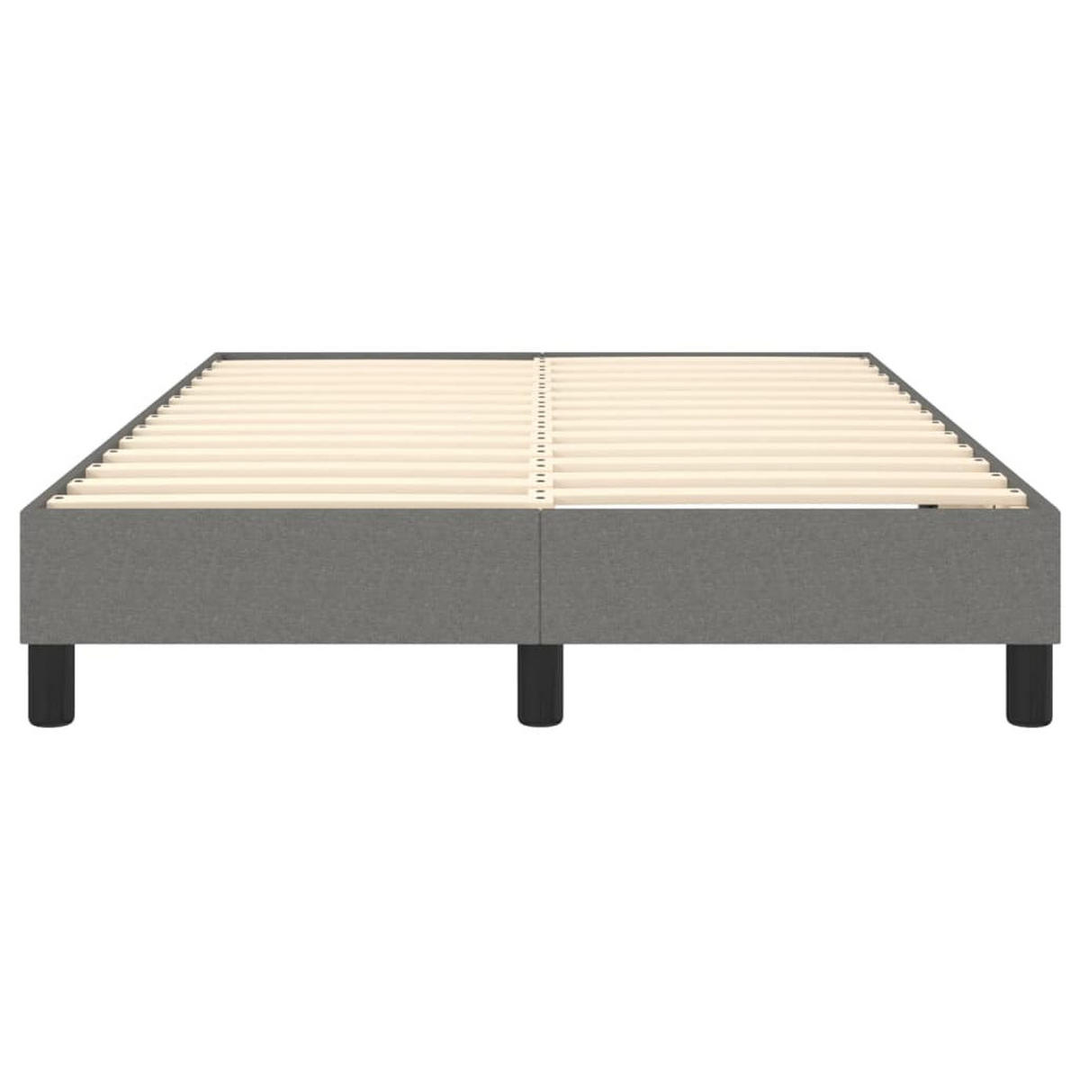 POLSTERBETT Quinlan 120/203 cm - Grau, Holzwerkstoff (120/200cm) - Nettlife