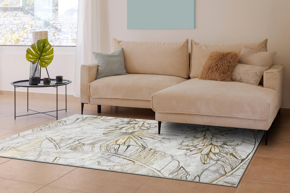 TEPPICH Bliss 80/150 cm - Creme, Textil (80/150cm) - rugsX