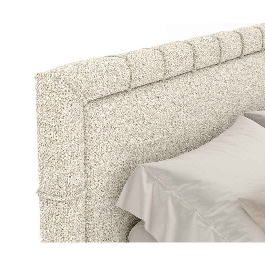 Thumbnail - Maison de Reve Boxspringbett, Beige, Textil, Buche, Kiefer, H3, Höhe ca. 36 cm, 160x200 cm, Oeko-Tex® Standard 100, Reac...