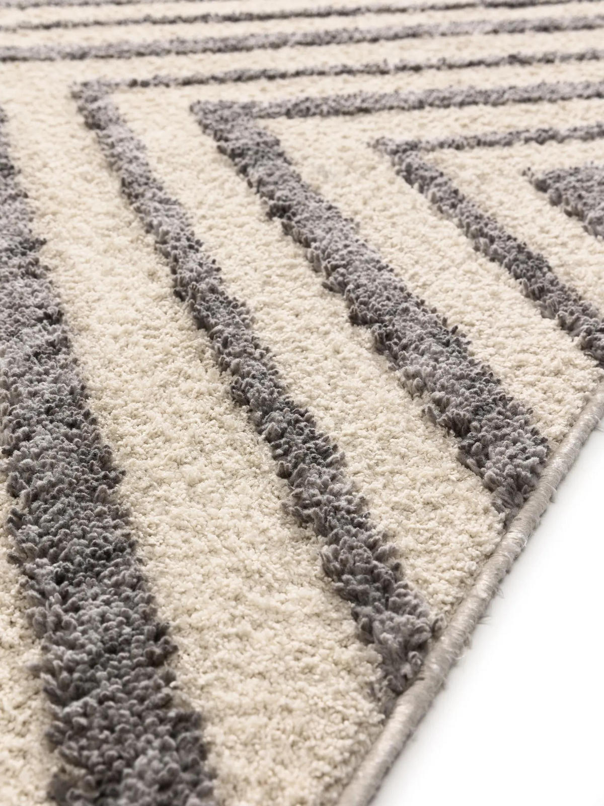 TEPPICH Junis Cream 160/230 cm - Creme, Naturmaterialien/Textil (160/230cm) - benuta