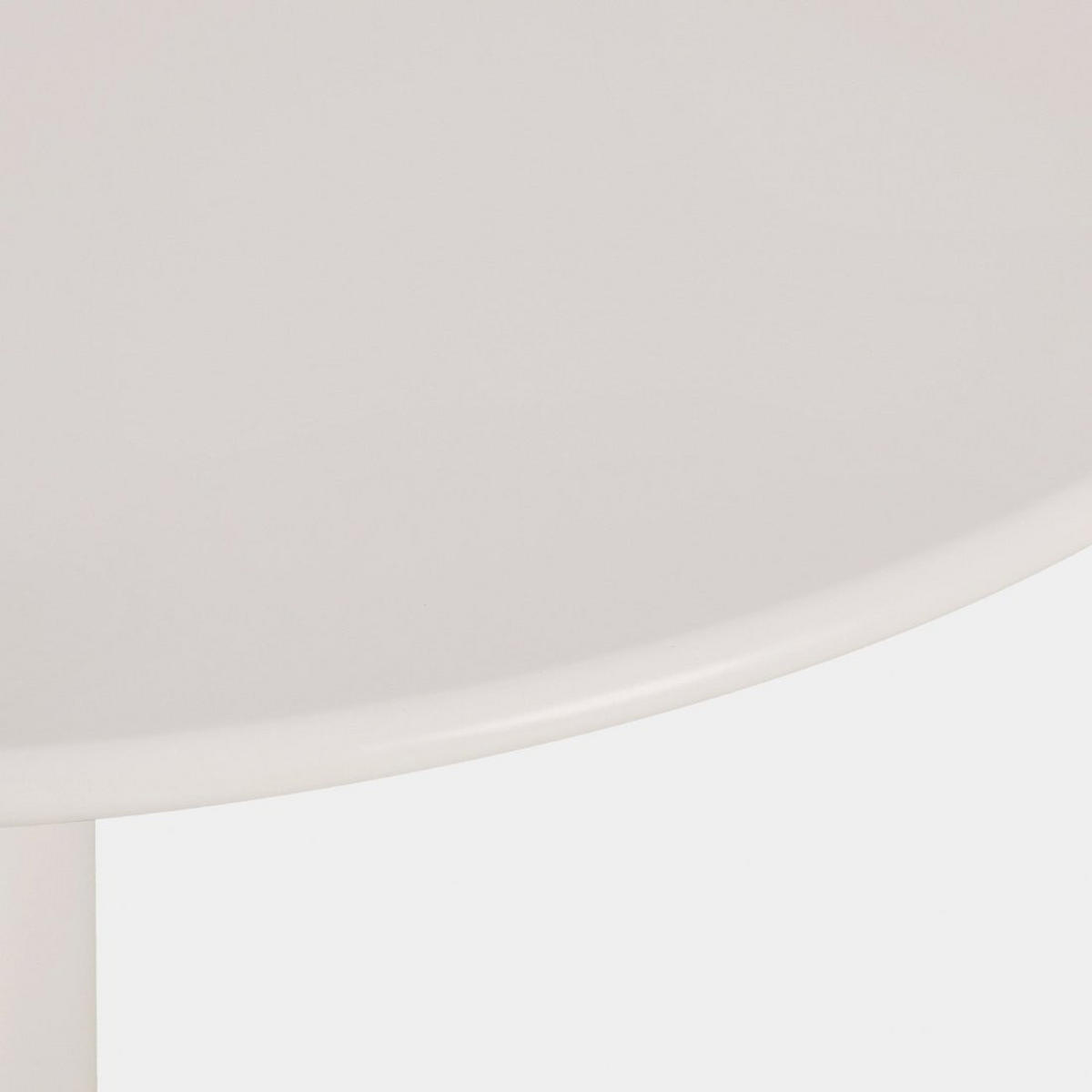 GARTEN-SET mit Tisch und 2 stapelbaren Stühlen in Beige Klint - Beige, Metall - Klast Home