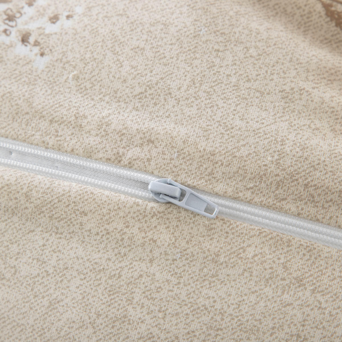 BETTWÄSCHE Rem Baumwolle beige 200/220 cm - Beige, Textil (220/200cm) - Homla