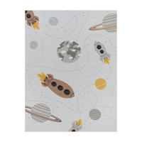 KINDERTEPPICH Sterne Creme 100 x 200 cm - Creme, Kunststoff (100/200cm) - TT Home
