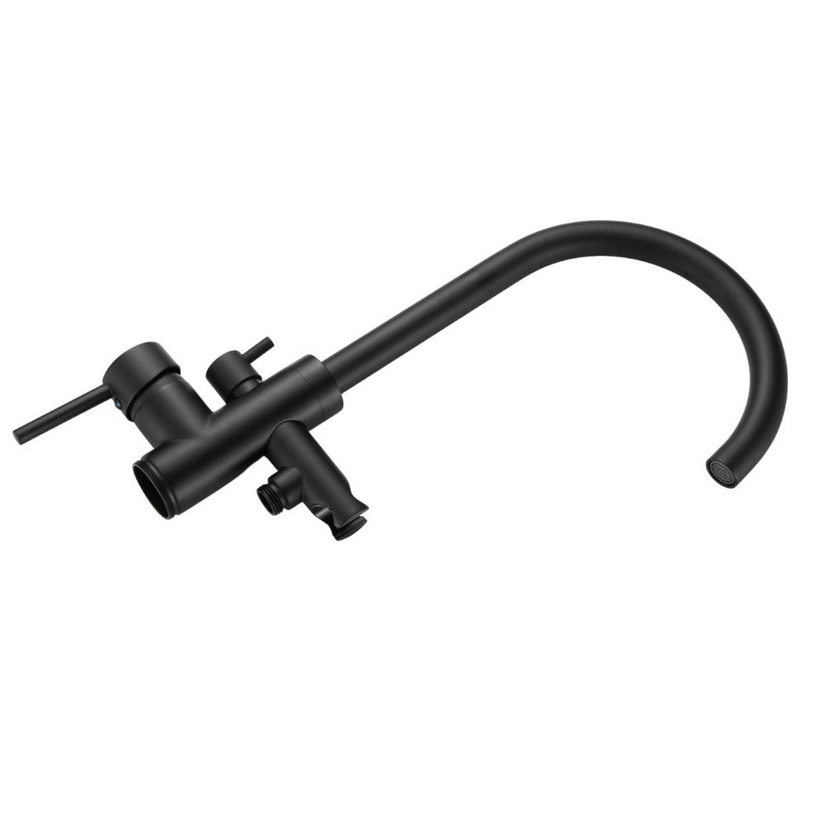 STANDARMATUR MOON - Matt Schwarz - Schwarz, Metall (16/115/21cm) - Home Deluxe