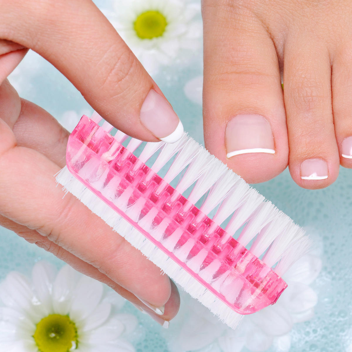 8XNAGELBÜRSTE - Multicolor, Kunststoff (8.5/3.5/3.5cm) - Relaxdays