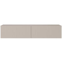 TV-HÄNGEBOARD Veldio Graubeige 140 cm - Greige, Holzwerkstoff (140/28.5/31.6cm) - Selsey