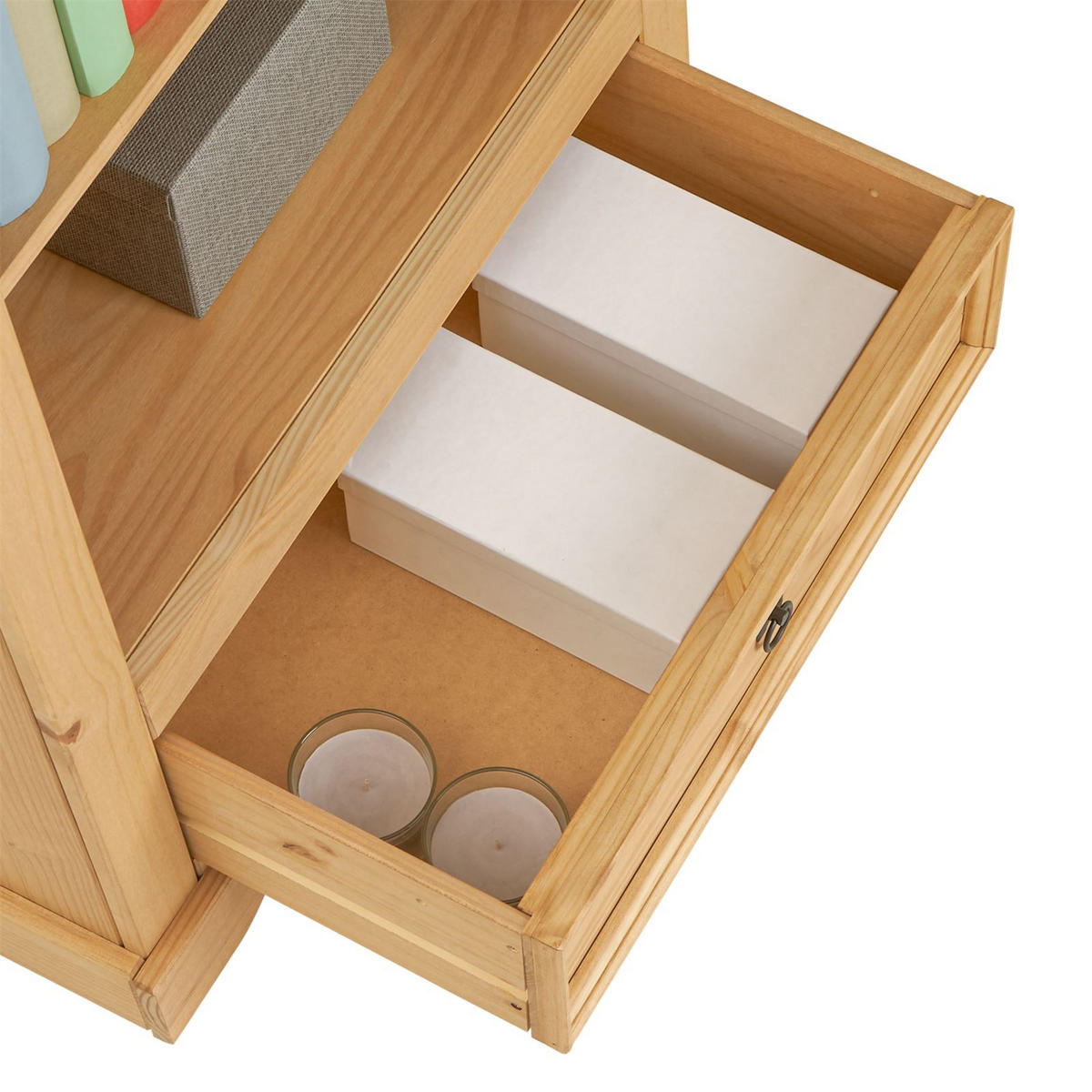 BÜCHERSCHRANK TEQUILA - Braun, Holz (80/174/44cm) - IDIMEX