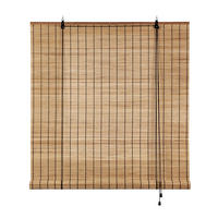 BAMBUSROLLO in Lamellen Natürlich 150x175 - Ecru, Holz (150/175cm) - STORESDECO