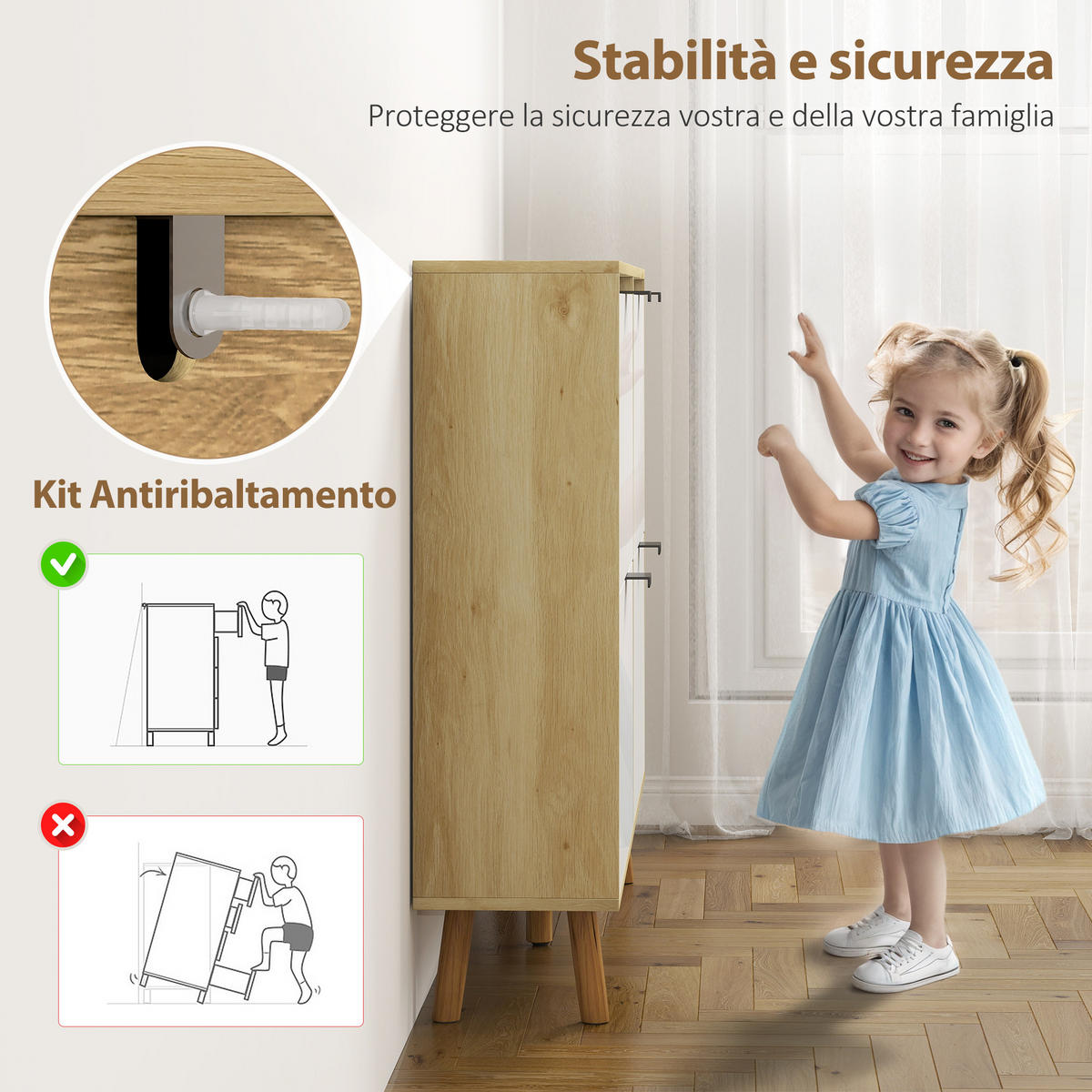 SCHUHREGAL,4 kippbare Schubladen für 20 Paar 105x24x92,5cm,weiß - Weiß, Holzwerkstoff (105/92.5/24cm) - Vallsero