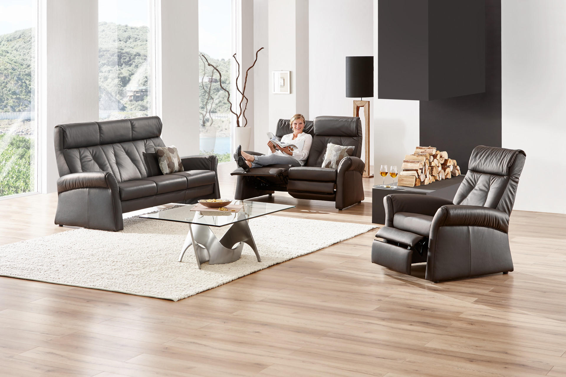 sitzgarnitur-leder-couch-braun