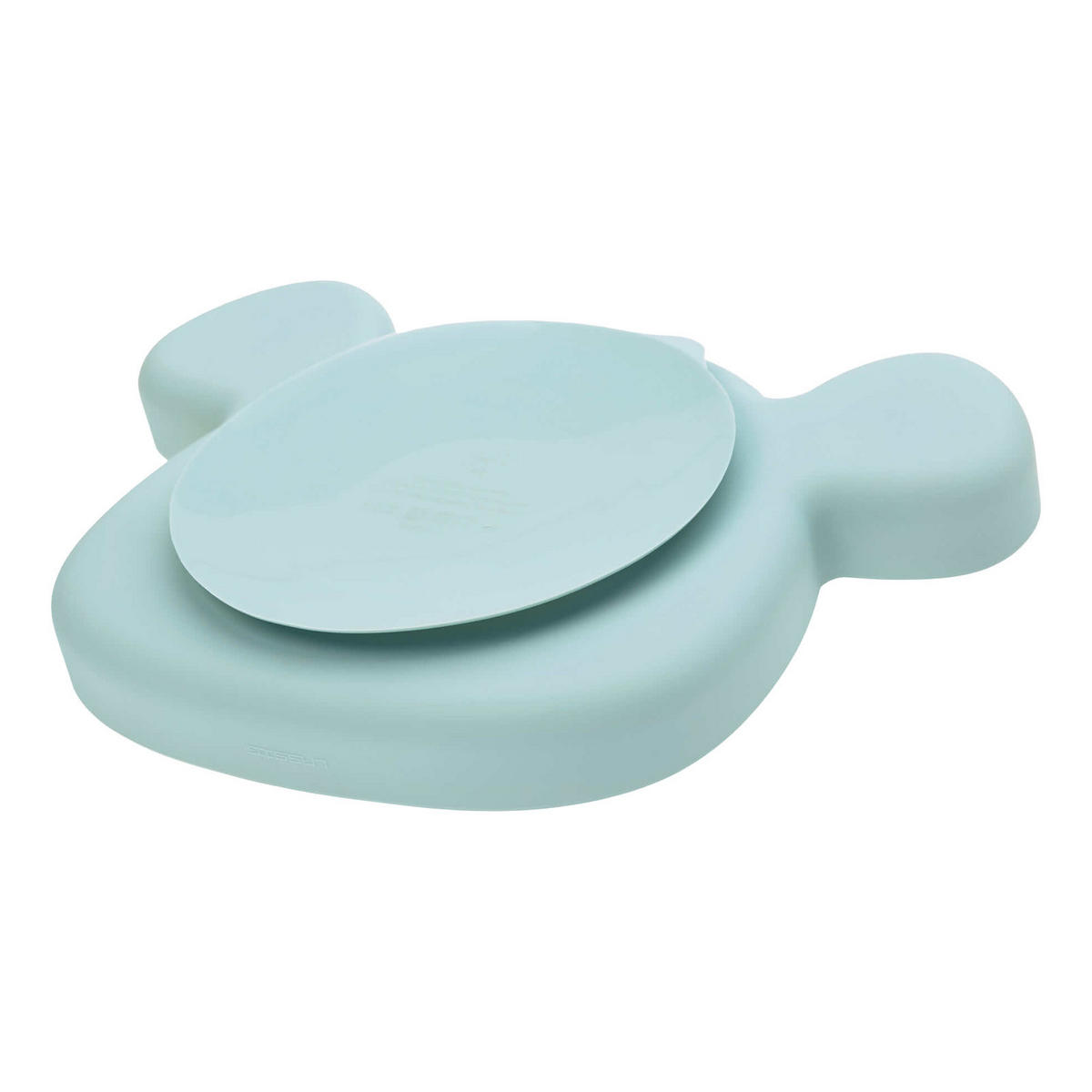 ESSLERNTELLER MIT SAUGFUSS Little Chums blau 25,5 x 3,3 x 18 cm - Blau, Kunststoff (3.3/18/25.5cm) - Lässig