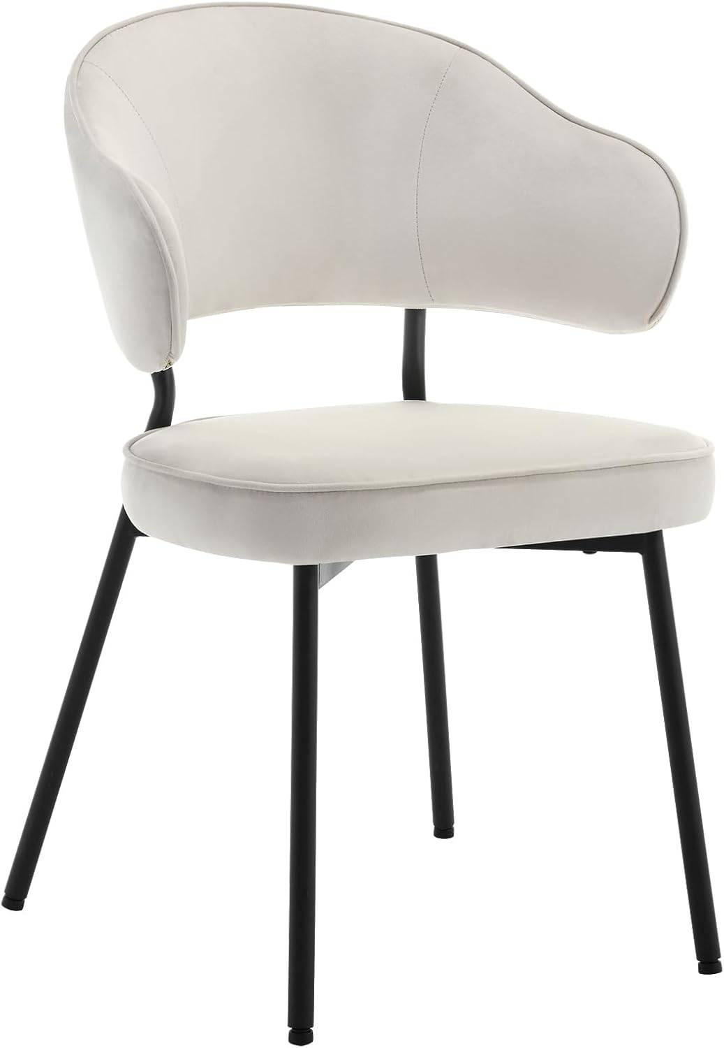 Woltu Esszimmerstuhl, Creme 50x83.5x43 cm