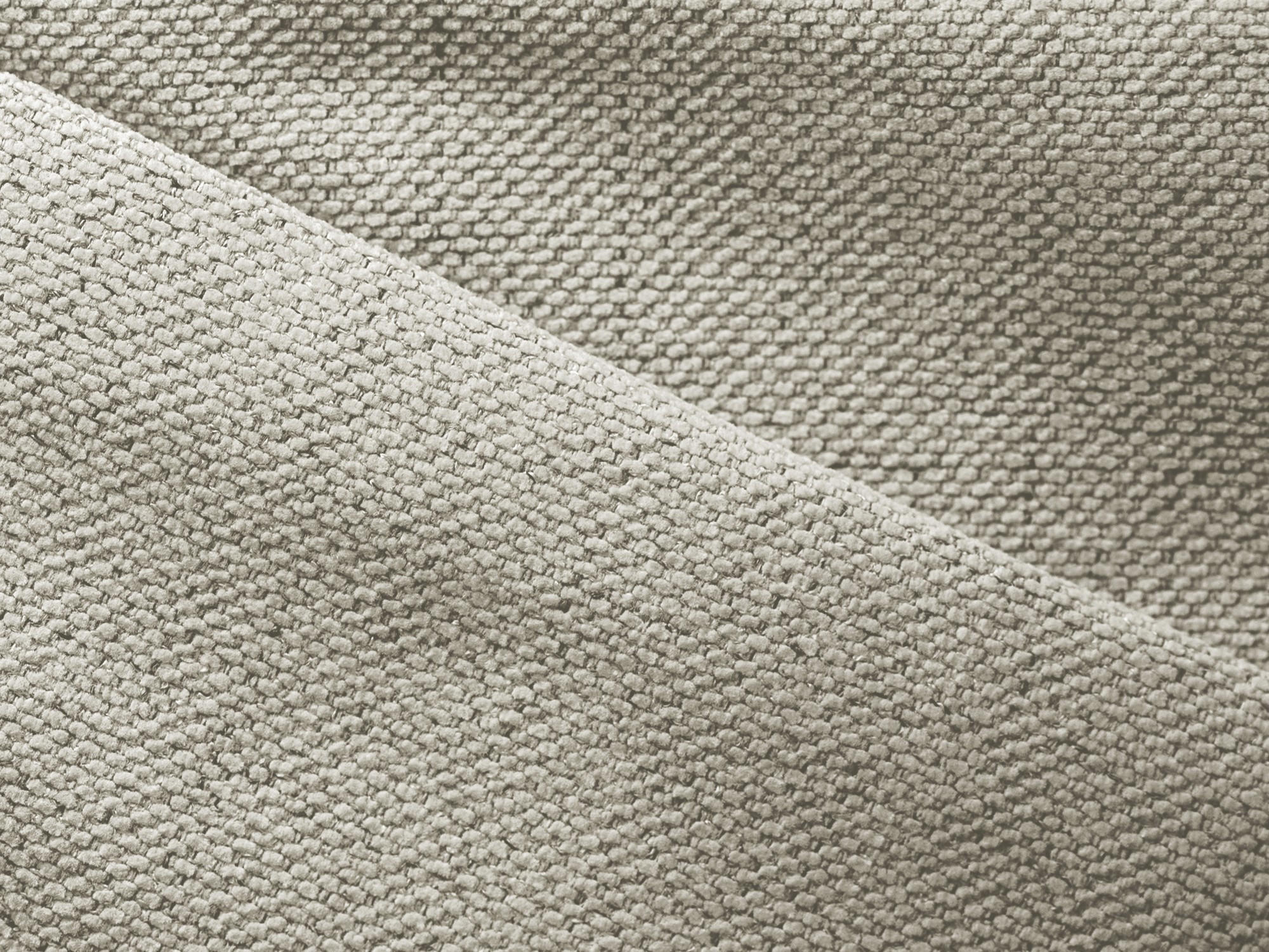 Thumbnail - Makamii 3-Sitzer, Creme, Textil, Füllung: Schaumstoff, 216x86x105 cm, Made in EU, Wohnzimmer, Sofas & Couches, Schlafsof...