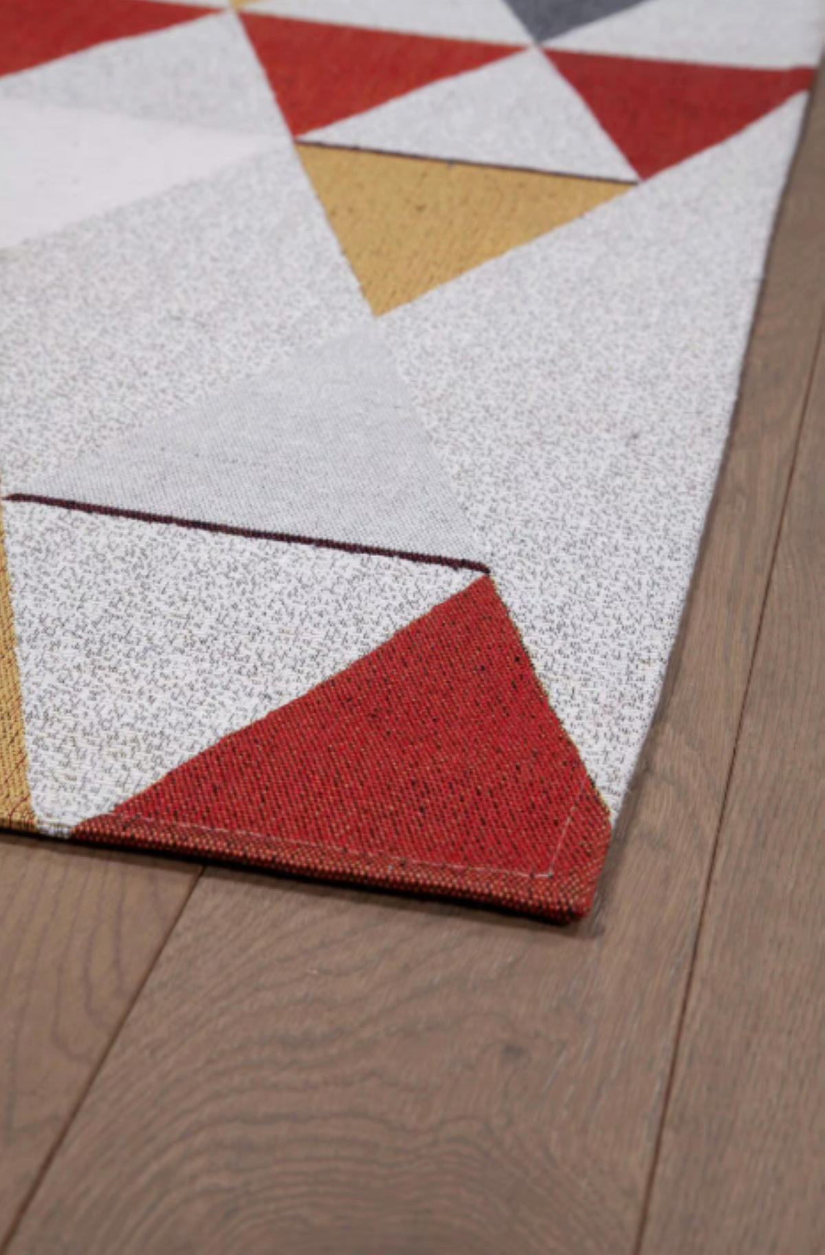 TEPPICH Flur Wolle & Baumwolle ISAAC Rot 60x120 cm - Rot, Naturmaterialien (60/120cm) - Novatrend