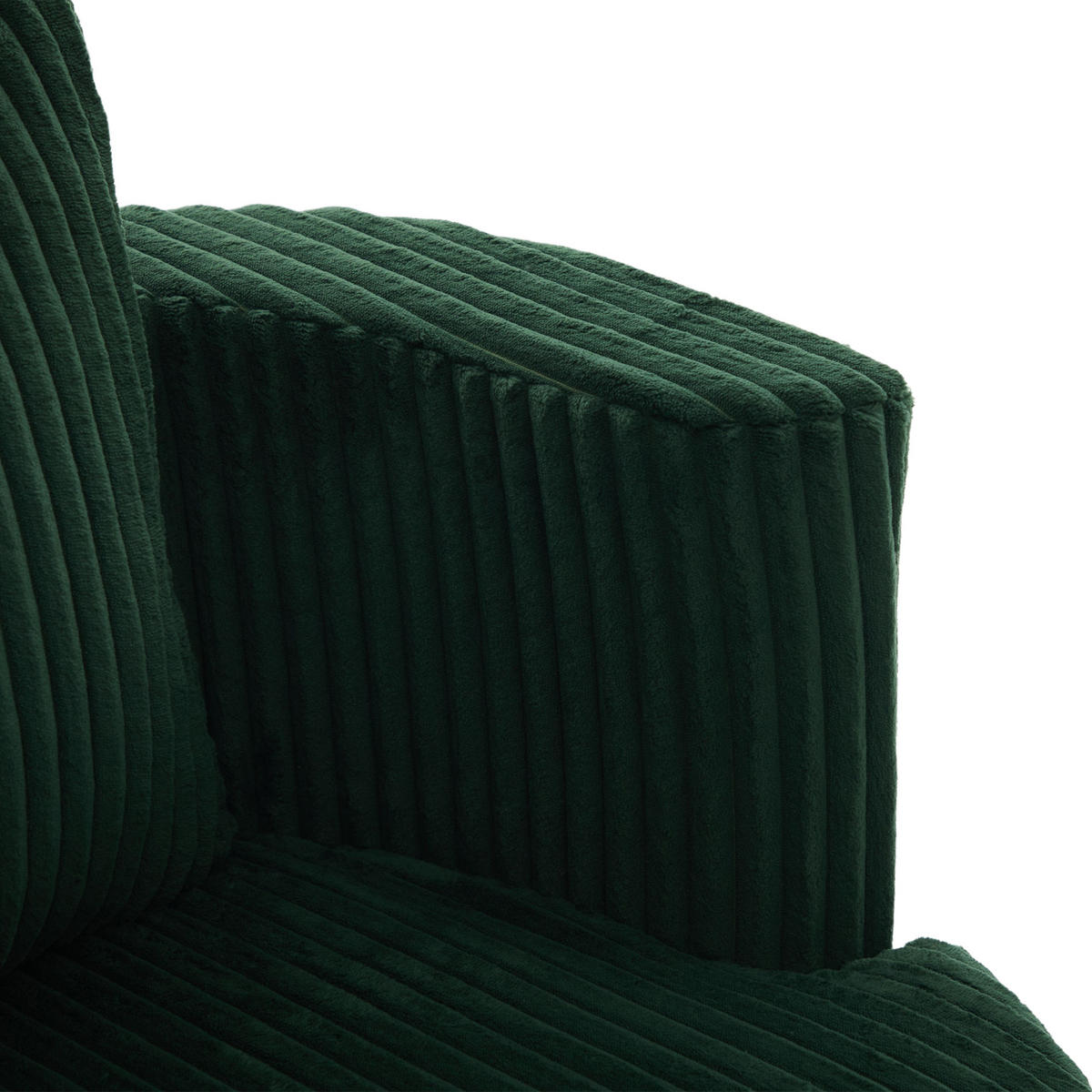 SESSEL DE-33906 360° drehbar mit Stauraum Dunkelgrün - Grün, Metall (76/78/79cm) - ComfortXL