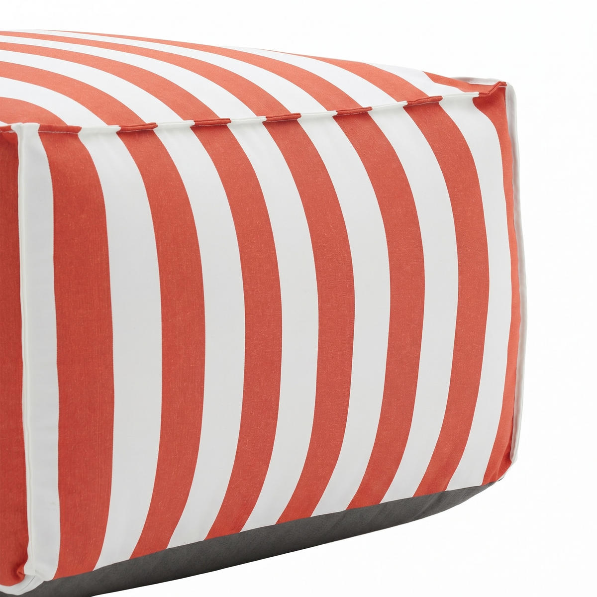 OUTDOOR Pouf Sitzsack SOFT für Garten & Terrasse, Orange - Orange, Textil (70/40/70cm) - Muffo