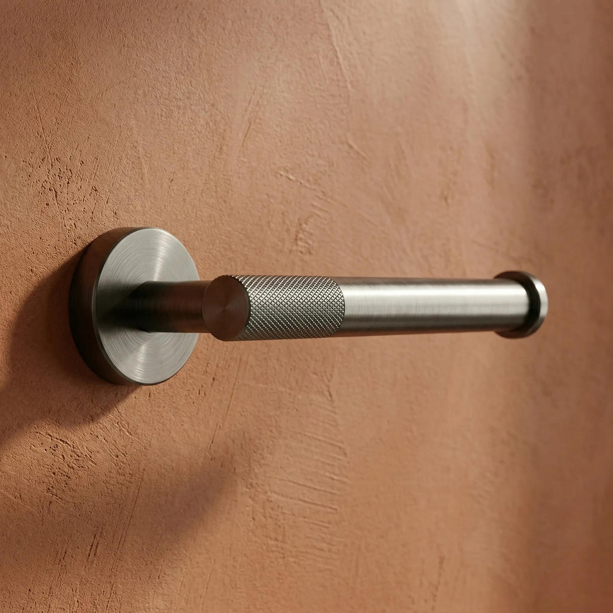 HALTER Für Toilettenpapier Rea 6611 Modern Titan - Titanfarben, Metall (17.5/5/8cm) - REA