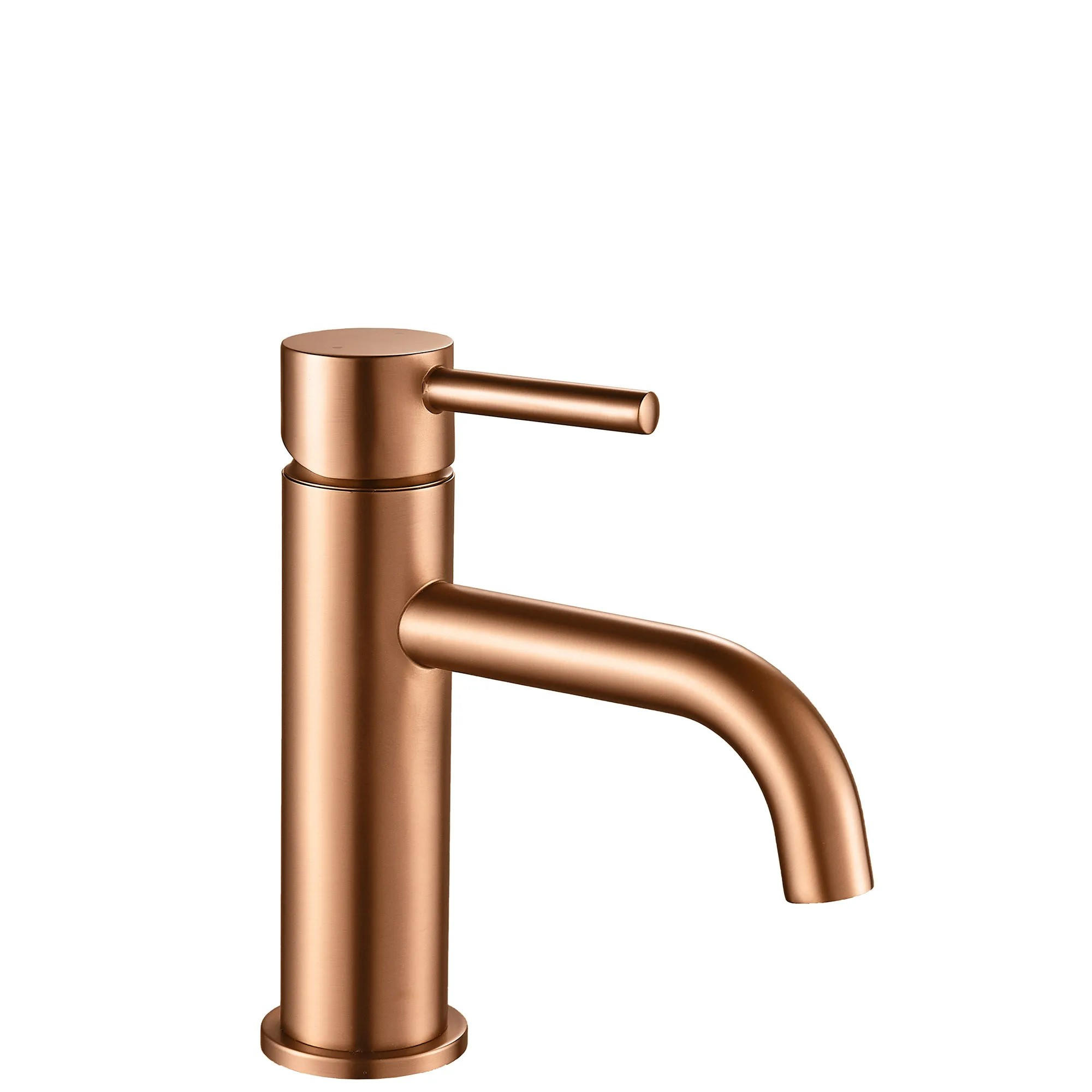 WASCHBECKENARMATUR Rea Lungo Copper Brush - Kupferfarben, Metall (10/16.5/10cm) - REA