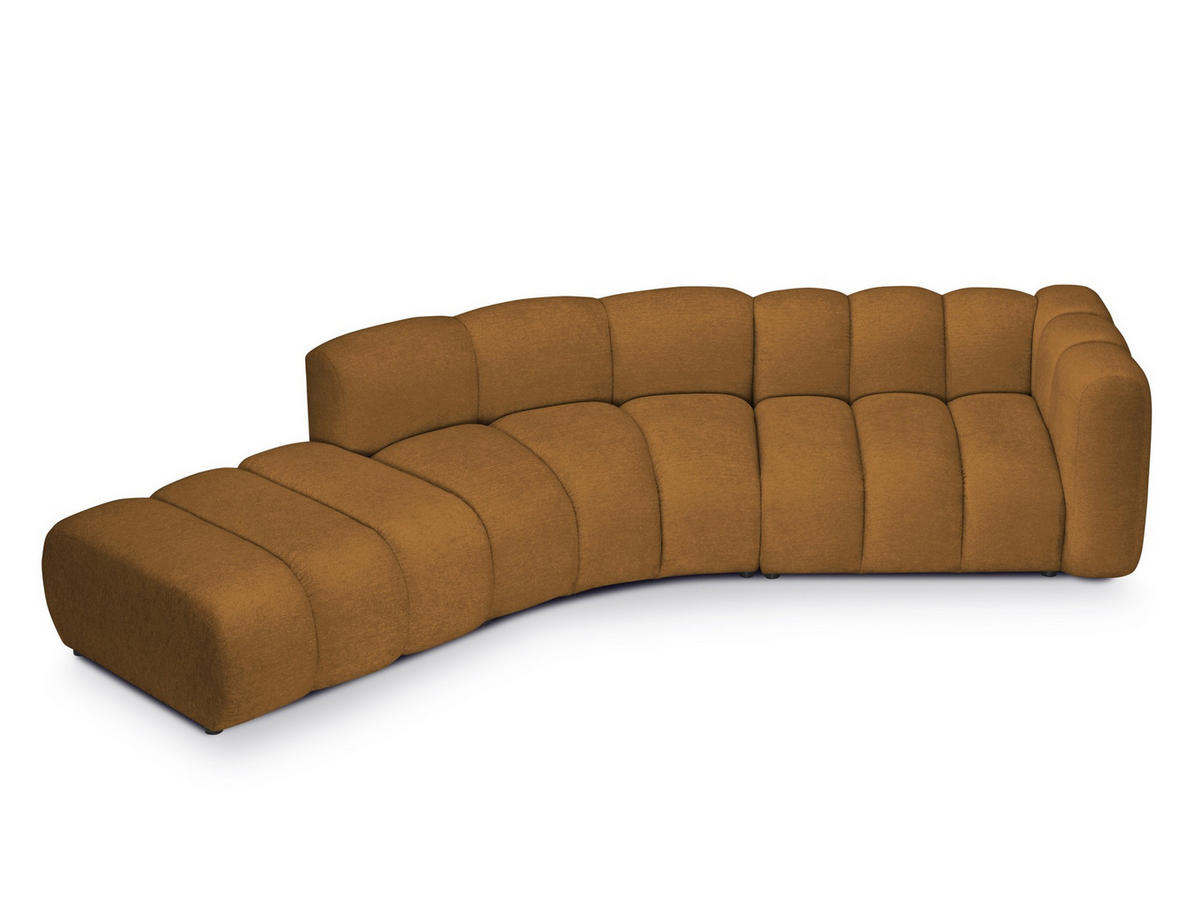 POUF Chenille Stoff Grün - Schwarz/Olivgrün, Holzwerkstoff/Kunststoff (65/40/65cm) - Makamii