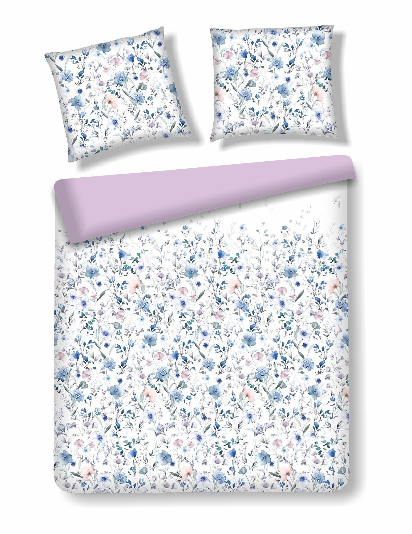 BETTWÄSCHE Louisa - Weiß, Textil (160/200cm) - home&you