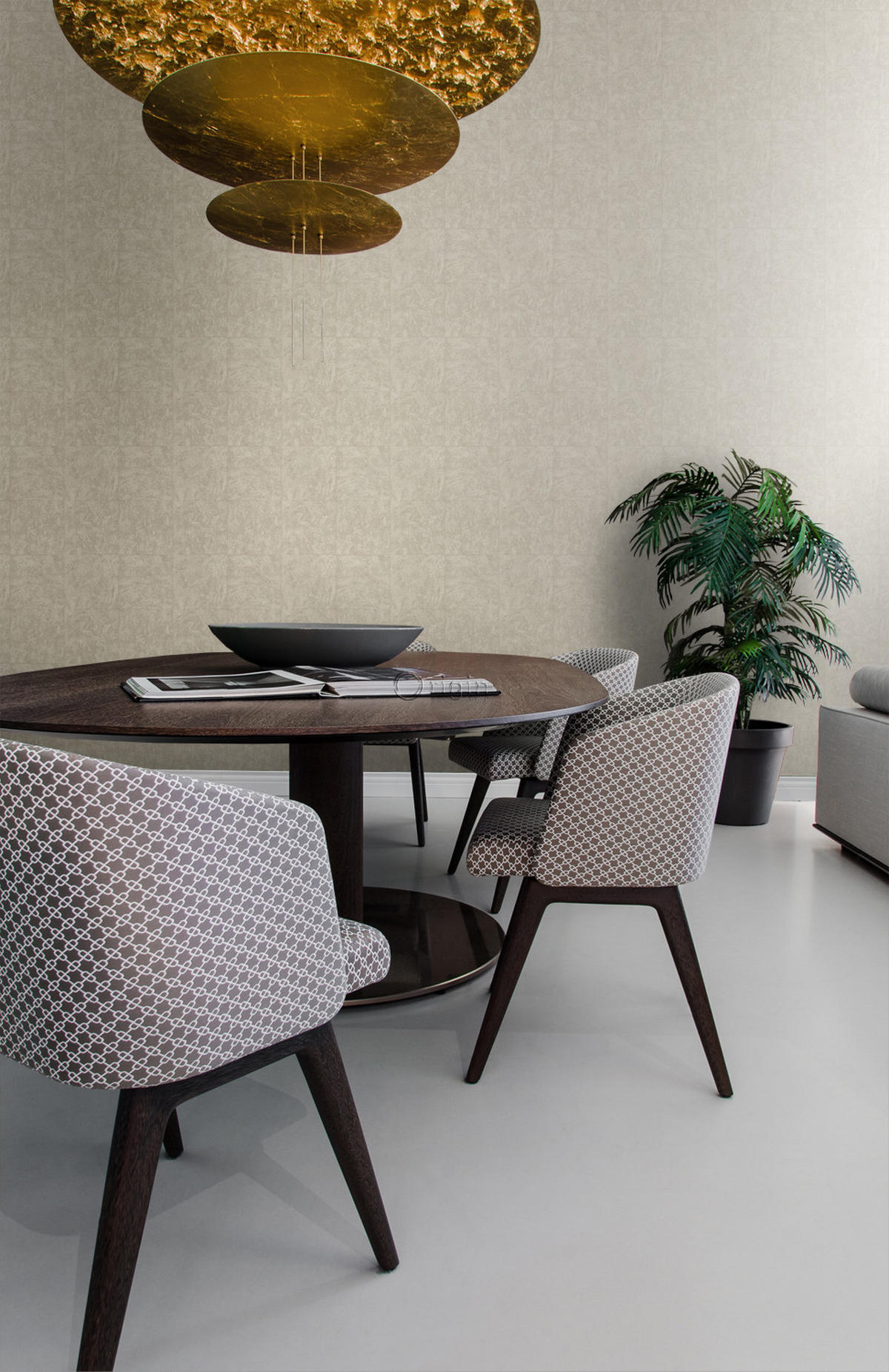 TAPETE Stein-Optik 53 cm x 10.05 m - Beige, Papier (53/1000cm) - Origin Wallcoverings