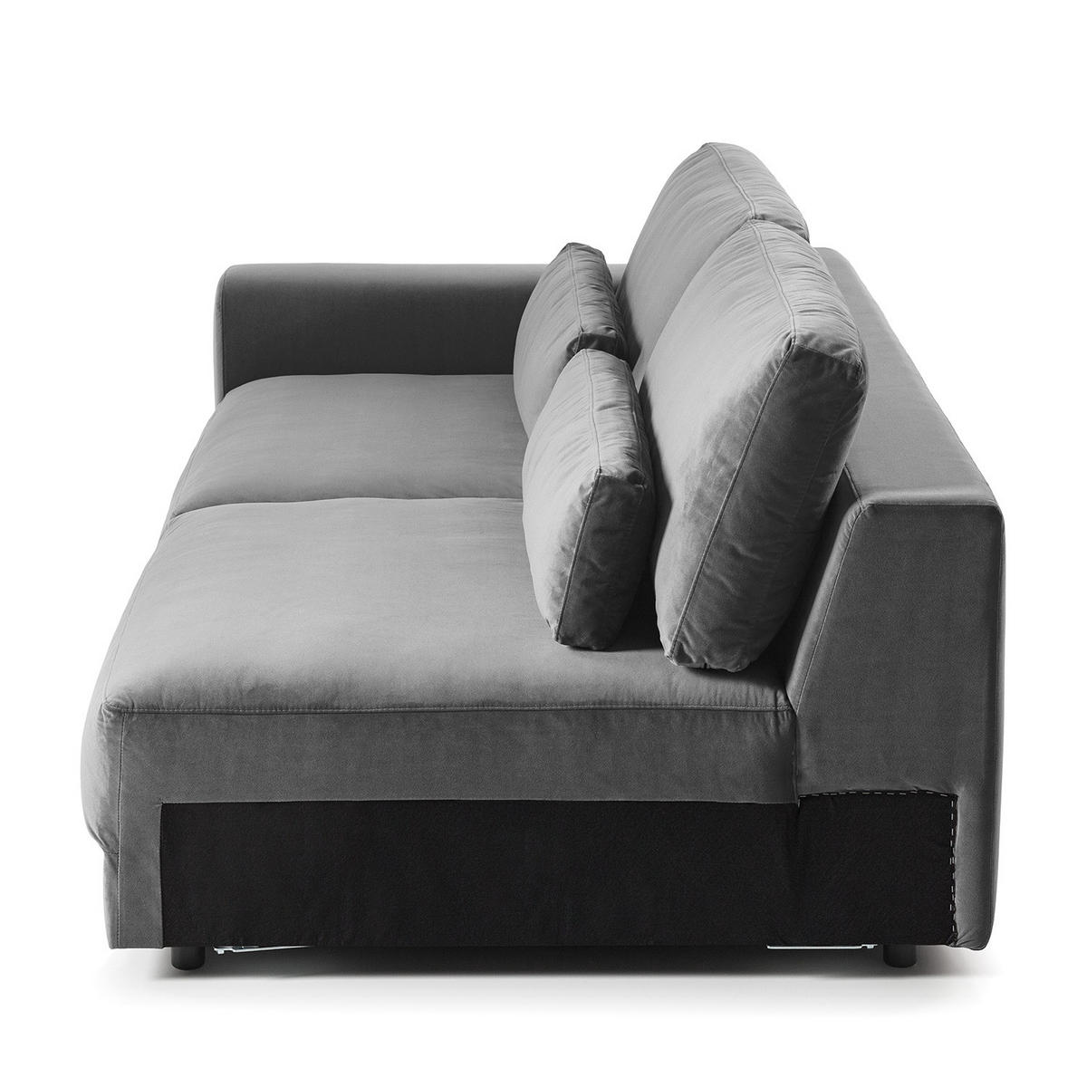 3-SITZER MODULSOFA - Grau, Textil (228/80/117cm) - home24