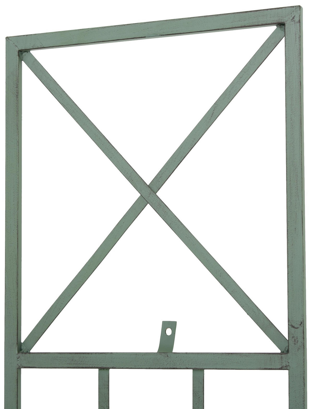 RANKGITTER Metall Antik-Grün - Grün, Metall (40/198/2cm) - CLP