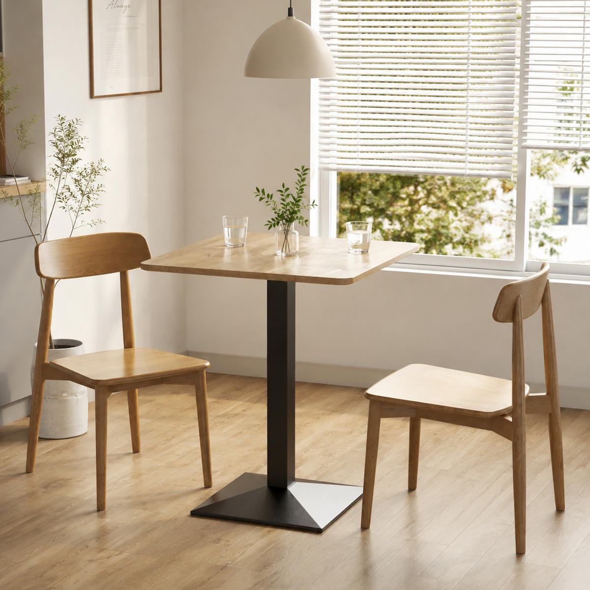 ESSTISCH Dunkelbraun 70.0/70.0/75.0 - Dunkelbraun, Holzwerkstoff (70/70/75cm)