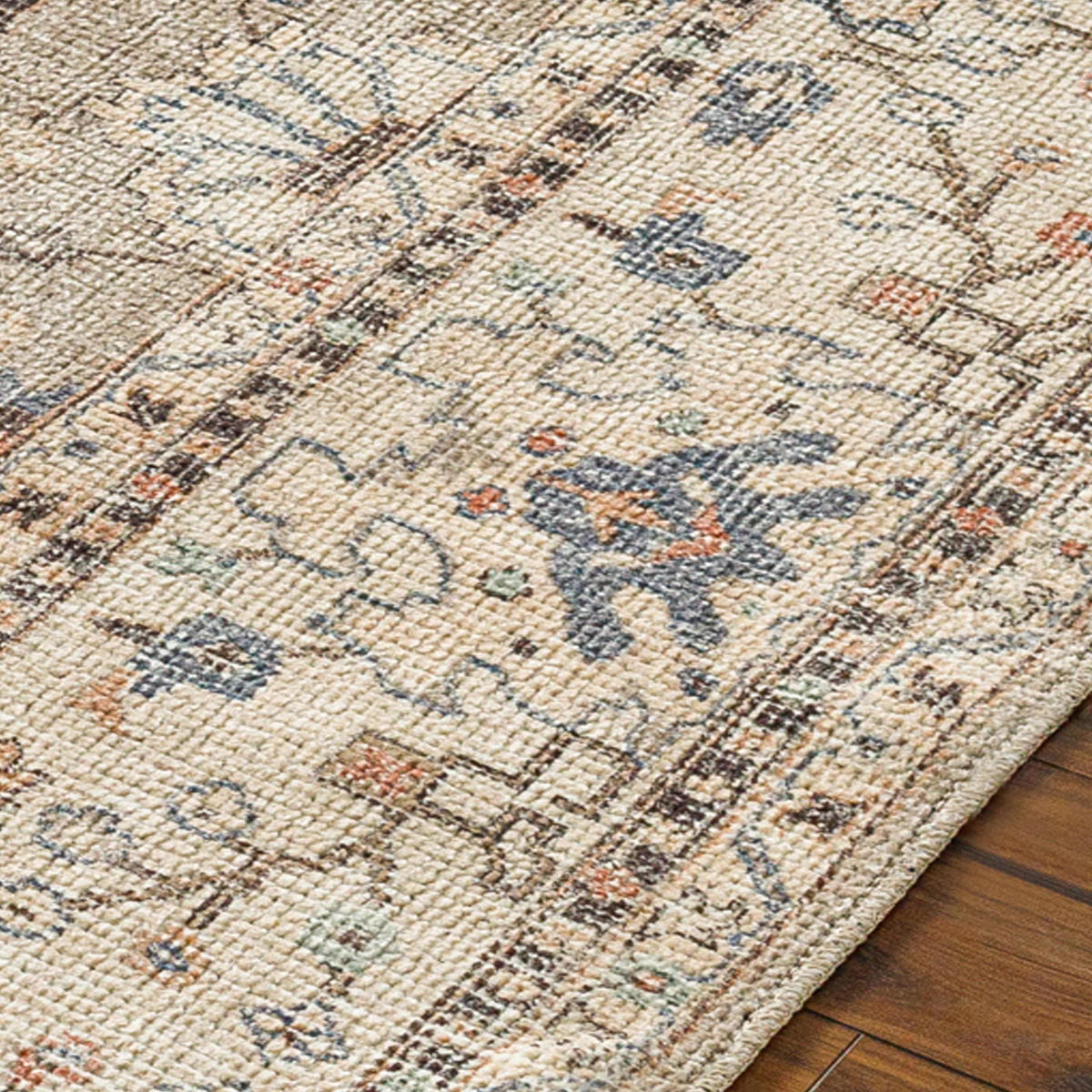 VINTAGE-TEPPICH Davina 160/220 cm Kamel - Braun, Textil (160/213cm) - LIVABLISS