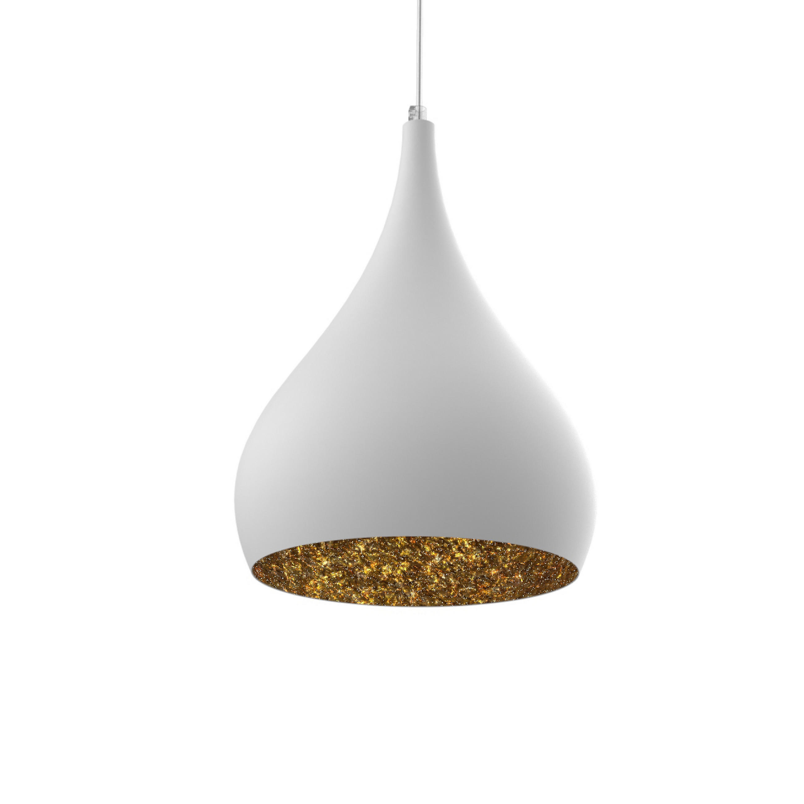 Lumicom Hängeleuchte Gold 25x20x25 cm