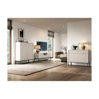 WOHNZIMMER Set 4-tlg. – NOVA – Kaschmir - Kaschmir, Holzwerkstoff (104/46/68cm) - hi-markt