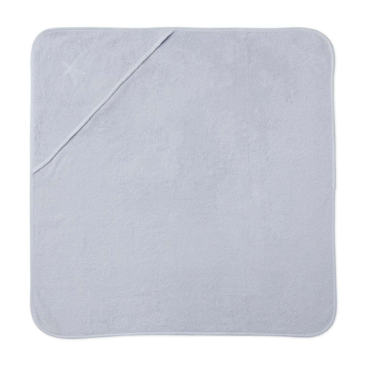 KAPUZENTUCH STARS - Silberfarben, Textil (85/85cm) - MÖVE