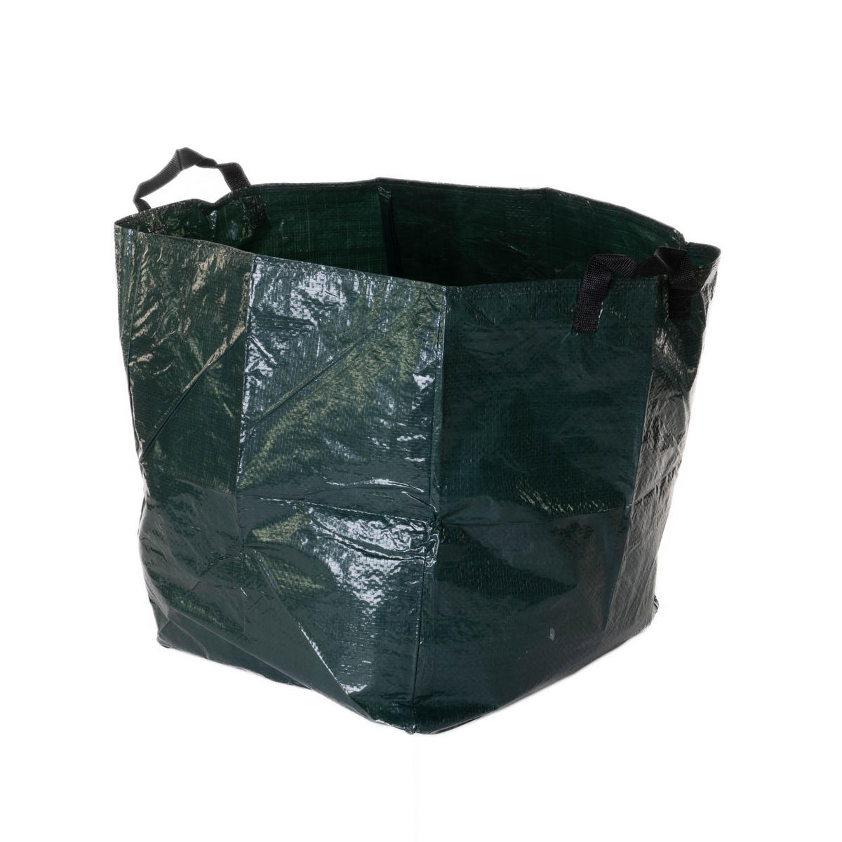 GARTENSACK quadratisch 75 L - Grün, Textil (43/48/39cm)