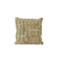 DEKOKISSEN Sarmi Grün 45/45 cm - Grün, Textil (45/45cm) - Light & Living