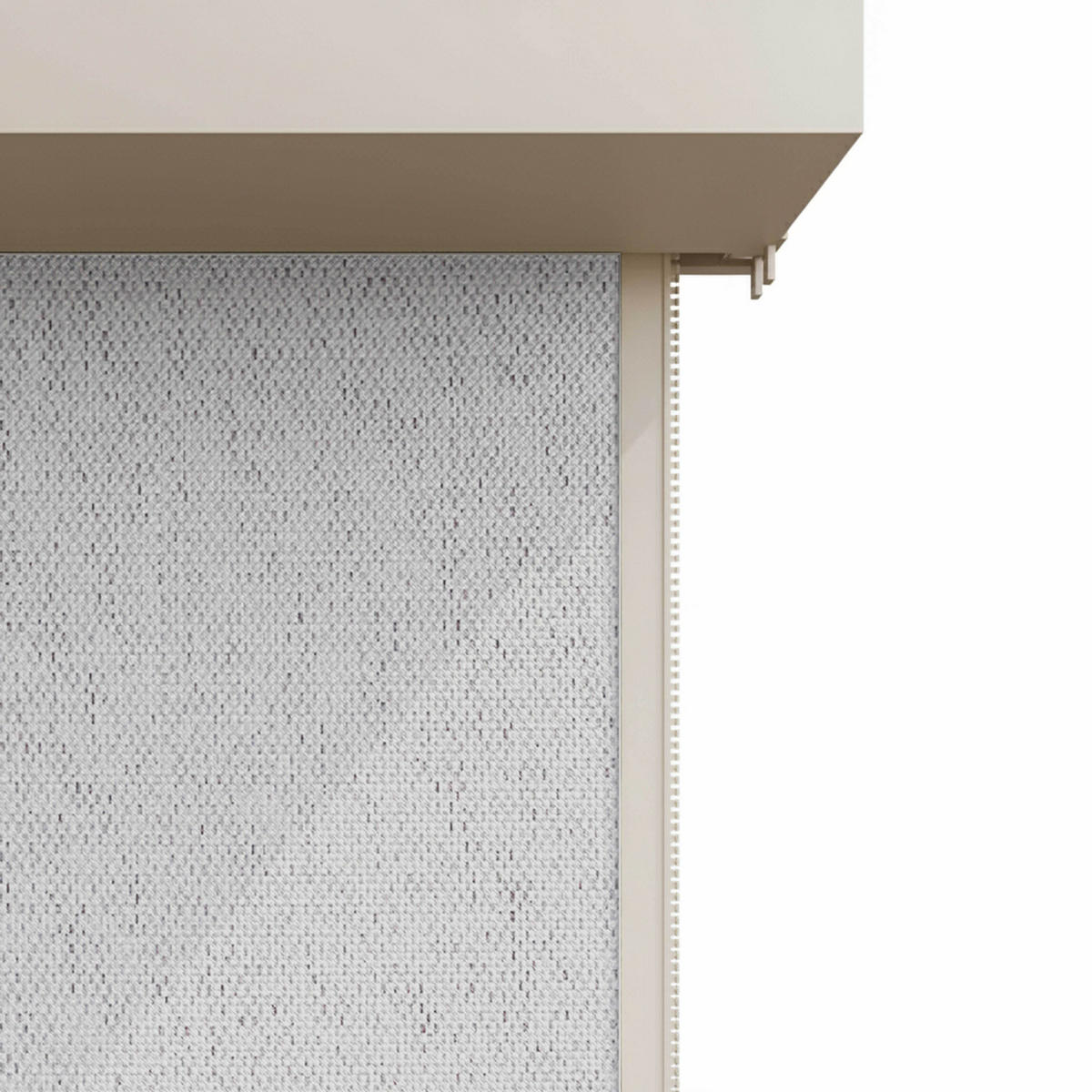 JALOUSIE 2,66 x 2,34 m, Cremefarbe - Beige, Metall (234/266cm) - Oviala