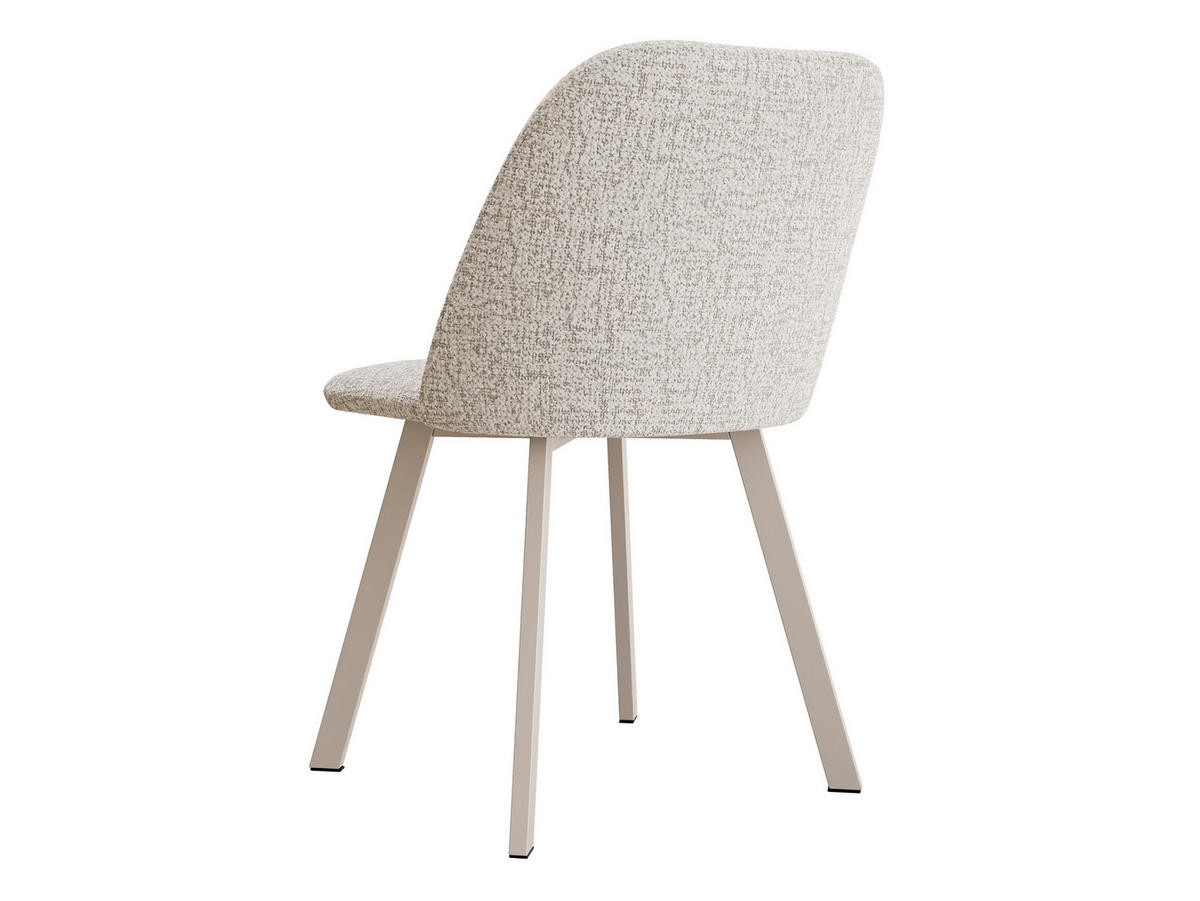 ESSZIMMERSTUHL K109 - Kaschmir/Beige, Holzwerkstoff/Textil (47/80/58cm) - MIRJAN24
