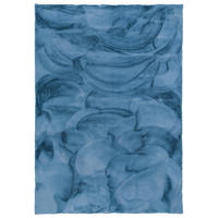 FELLTEPPICH LUXUS SUPER SOFT PLUSH - Blau, Textil (90/160cm) - Pergamon