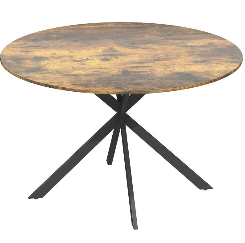 Meubliv Esstisch Braun 120x75x120 cm